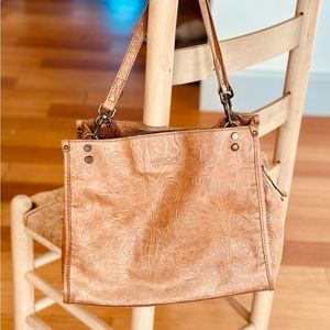 American Leather Co - Tan Shoulder Bag